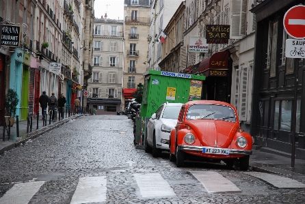 Pedestrian road street parking Photo