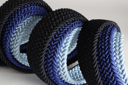 Rope chain fashion blue Photo