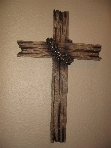 Photo Bois symbole croix christian