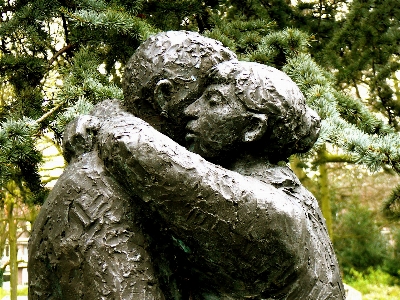 Foto árvore rock monumento estátua