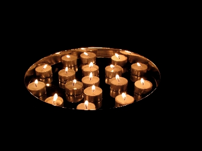 Light metal flame lighting Photo