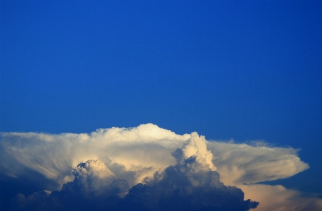 Foto Orizzonte montagna nube cielo