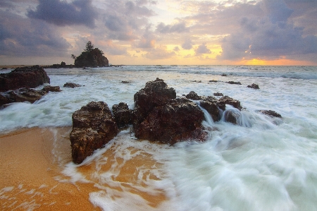 Beach landscape sea coast Photo