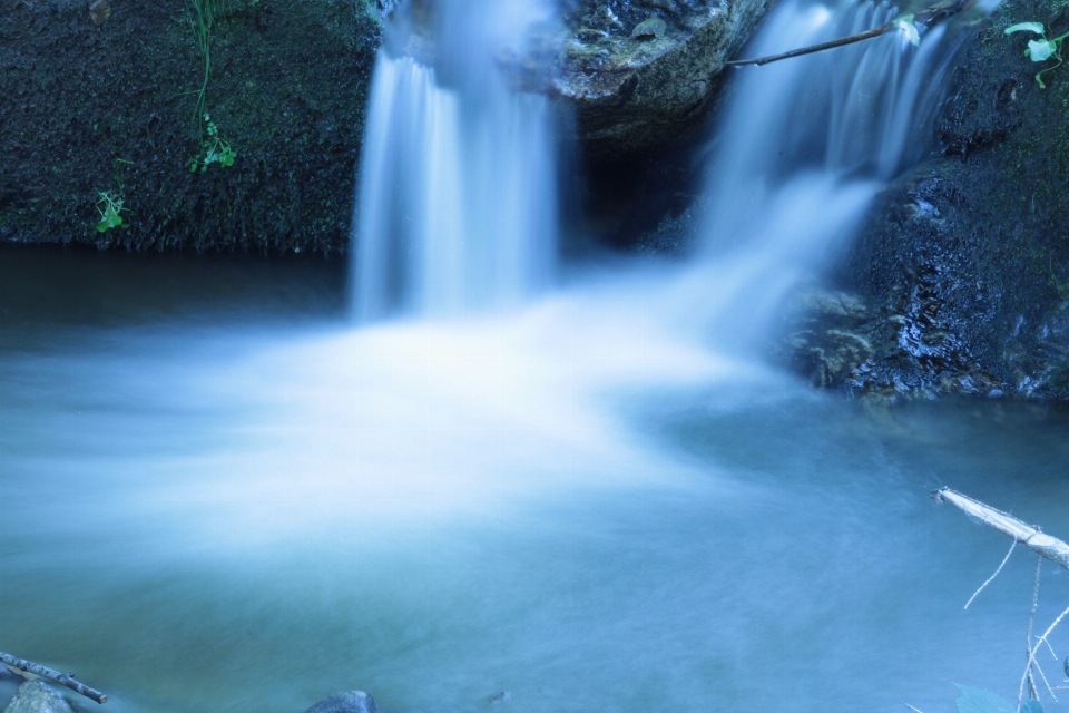 Paesaggio acqua natura cascata