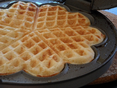 Foto Manis piring makanan sarapan