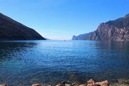 Landscape sea coast rock Photo