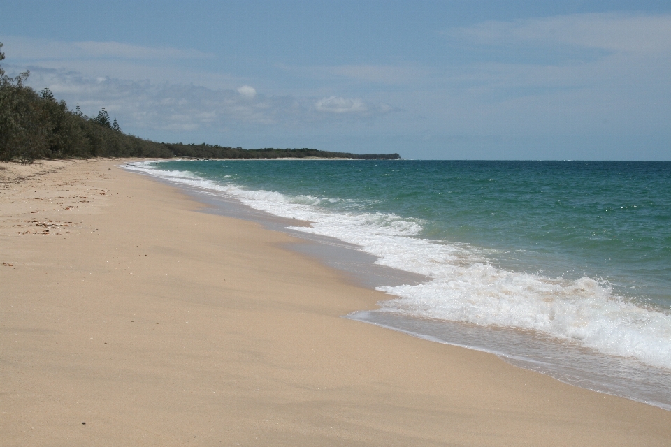 Playa paisaje mar costa