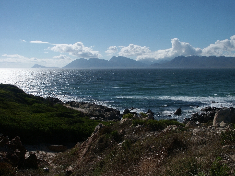 Beach landscape sea coast