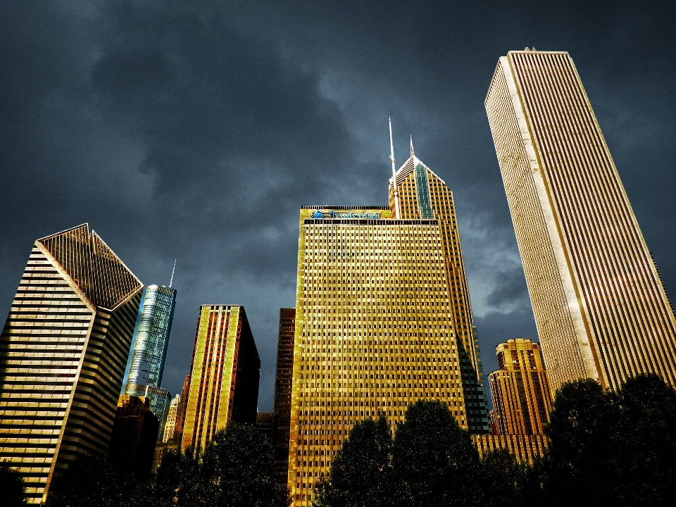 Horizont die architektur himmel nacht