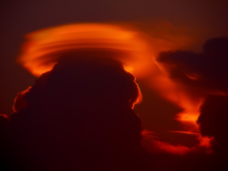 Natura nube cielo alba