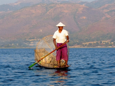 Sea boat lake oar Photo