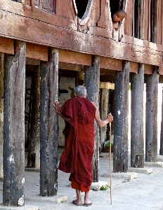 Structure travel monk buddhist Photo