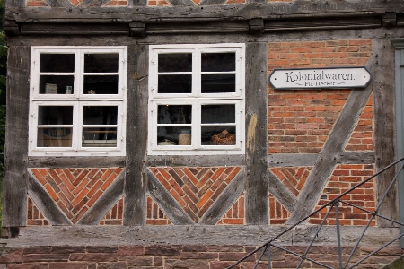 Architecture wood house window Photo