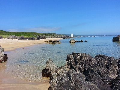 Beach landscape sea coast Photo