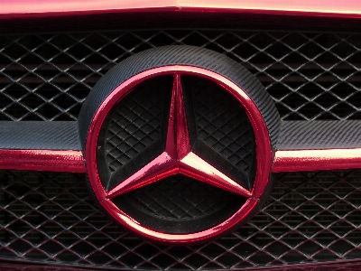 Car wheel star red Photo