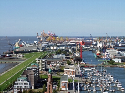 Sea coast dock architecture Photo