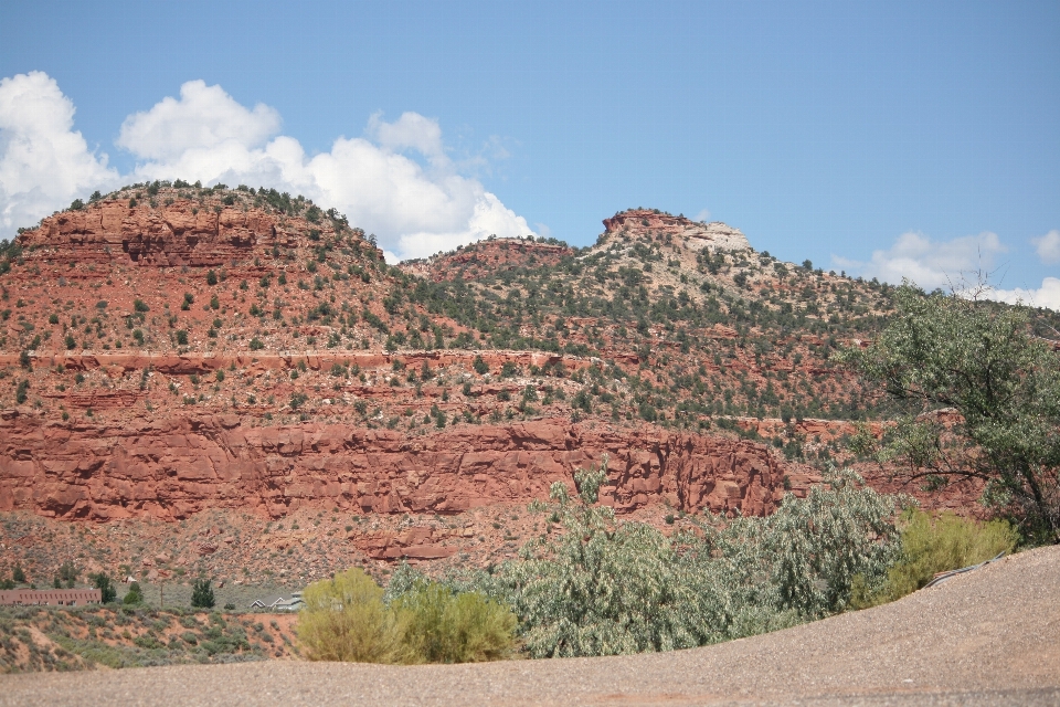 Paysage extérieur sable rock