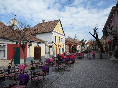 Foto Rua casa cidade prédio