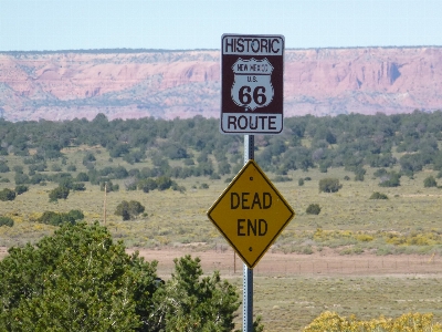 Road trail sign scenery Photo