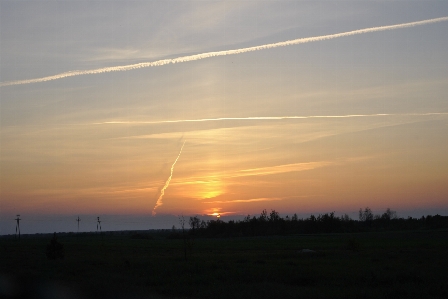 Horizont wolke himmel sonne Foto