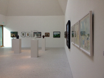 Photo Musée propriété peinture design d'intérieur
