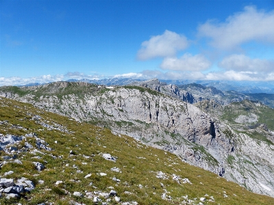 Wilderness walking mountain cloud Photo