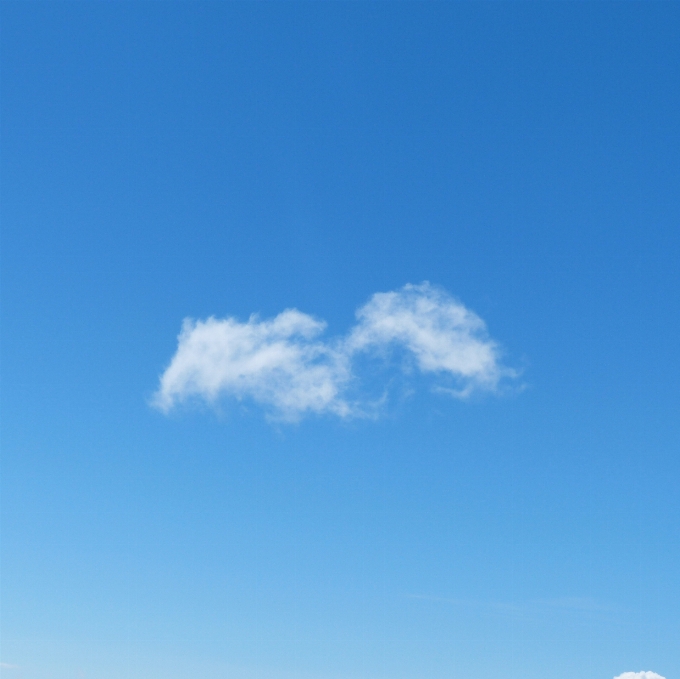 Nature horizon light cloud