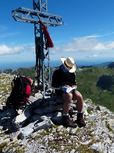 Foto A piedi montagna escursionismo
 avventura