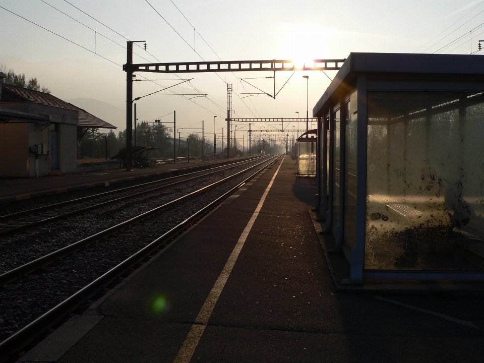 Track railway rail urban