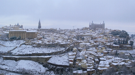 Sea snow winter architecture Photo