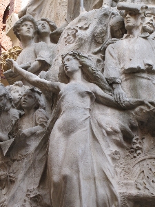 Photo Architecture monument statue barcelone