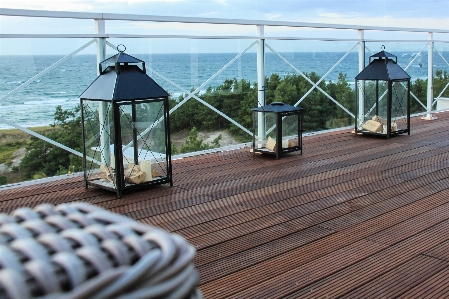 Coast deck wood roof Photo