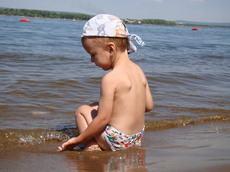 Plage mer eau sable