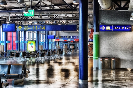 Foto Arquitetura assento
 prédio aeroporto