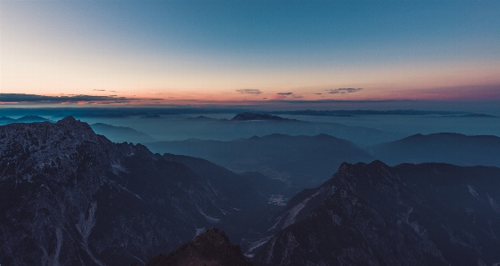 Landscape nature horizon mountain Photo