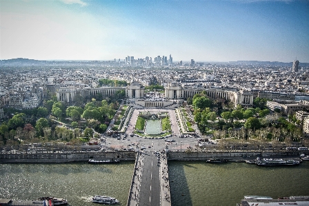 Bridge skyline photography view Photo