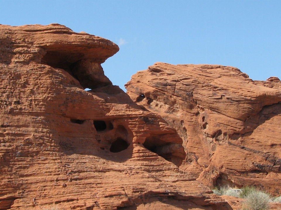 Paisagem rock deserto vale