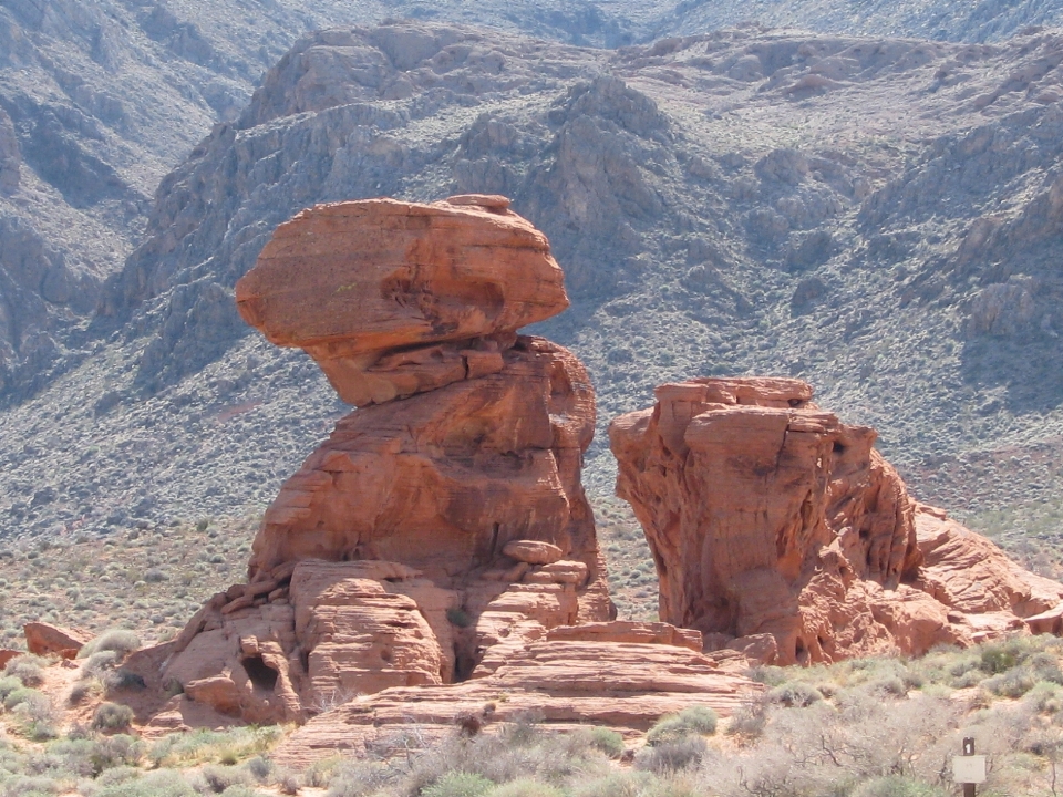 Paisaje rock desierto
 montaña