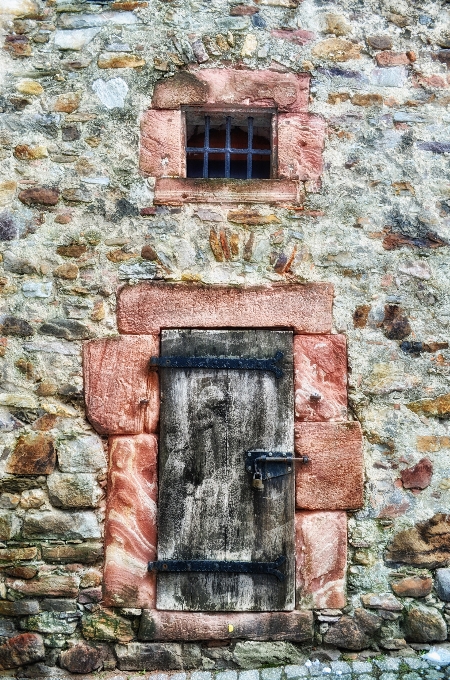 Rock die architektur fenster gebäude