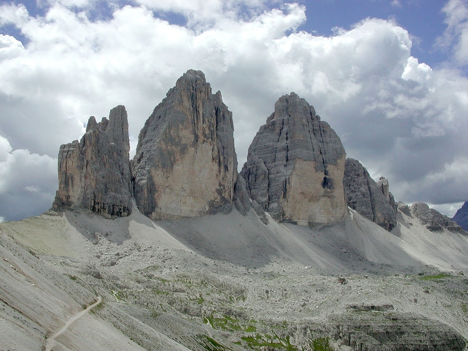 Paysage chemin rock marche