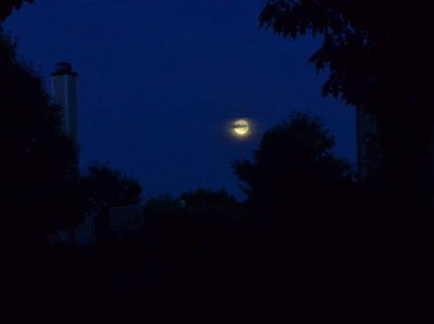 Light cloud sky night Photo