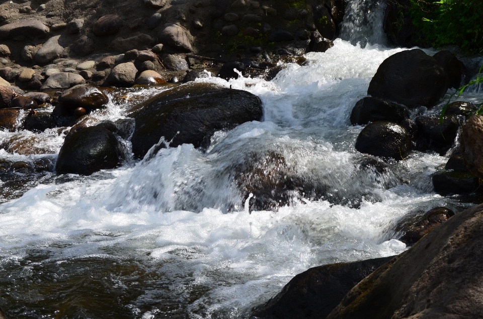 Agua naturaleza rock cascada