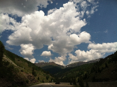 Landscape nature mountain cloud Photo