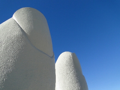 Hand sand horizon abstract Photo