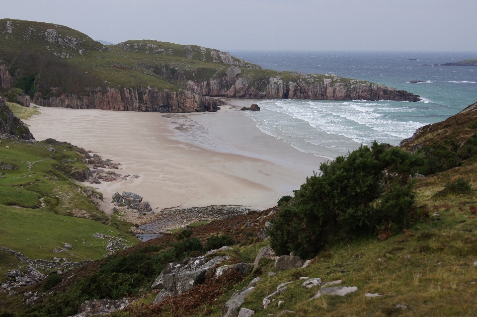 Praia paisagem mar costa