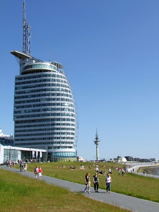 Architettura visualizzazione edificio grattacielo