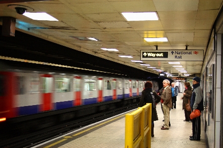 Architecture building train metro Photo