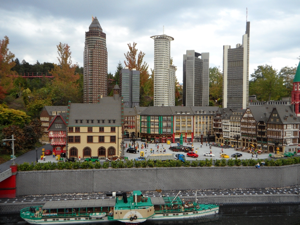 Horizont gebäude stadt wolkenkratzer