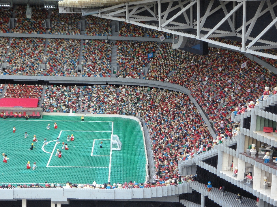 Struktur fußball stadion baseballfeld
