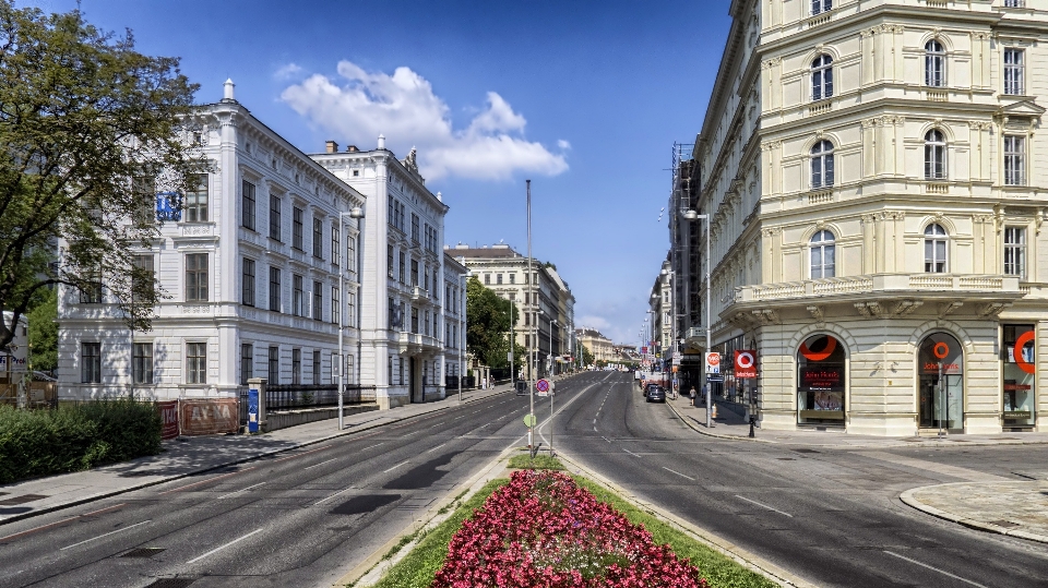 Die architektur straße stadt urban